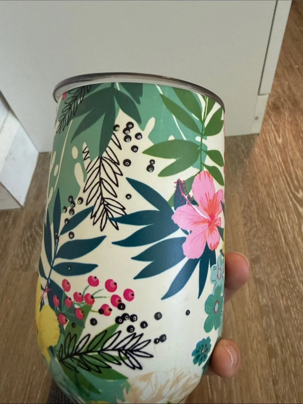 NWT Kohl's Celebrate Together Floral Insulated Travel Tumbler
